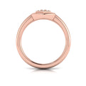 Diamond Cluster Single Honeycomb Ring