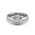 Diamond Cluster Single Honeycomb Ring