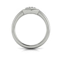 Diamond Cluster Single Honeycomb Ring