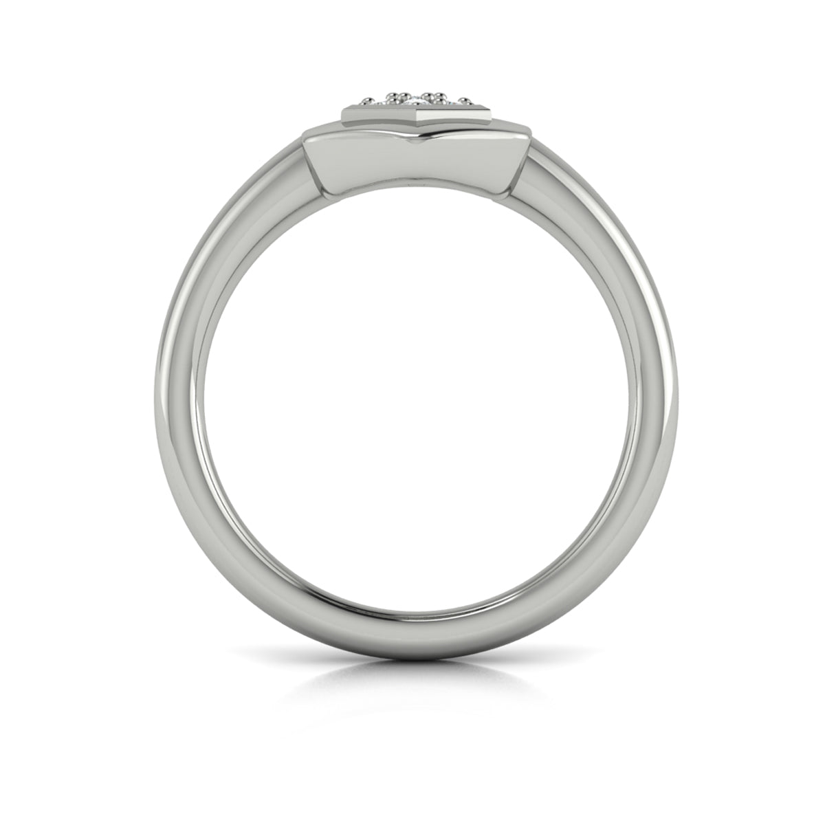 Diamond Cluster Single Honeycomb Ring