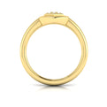 Diamond Cluster Single Honeycomb Ring