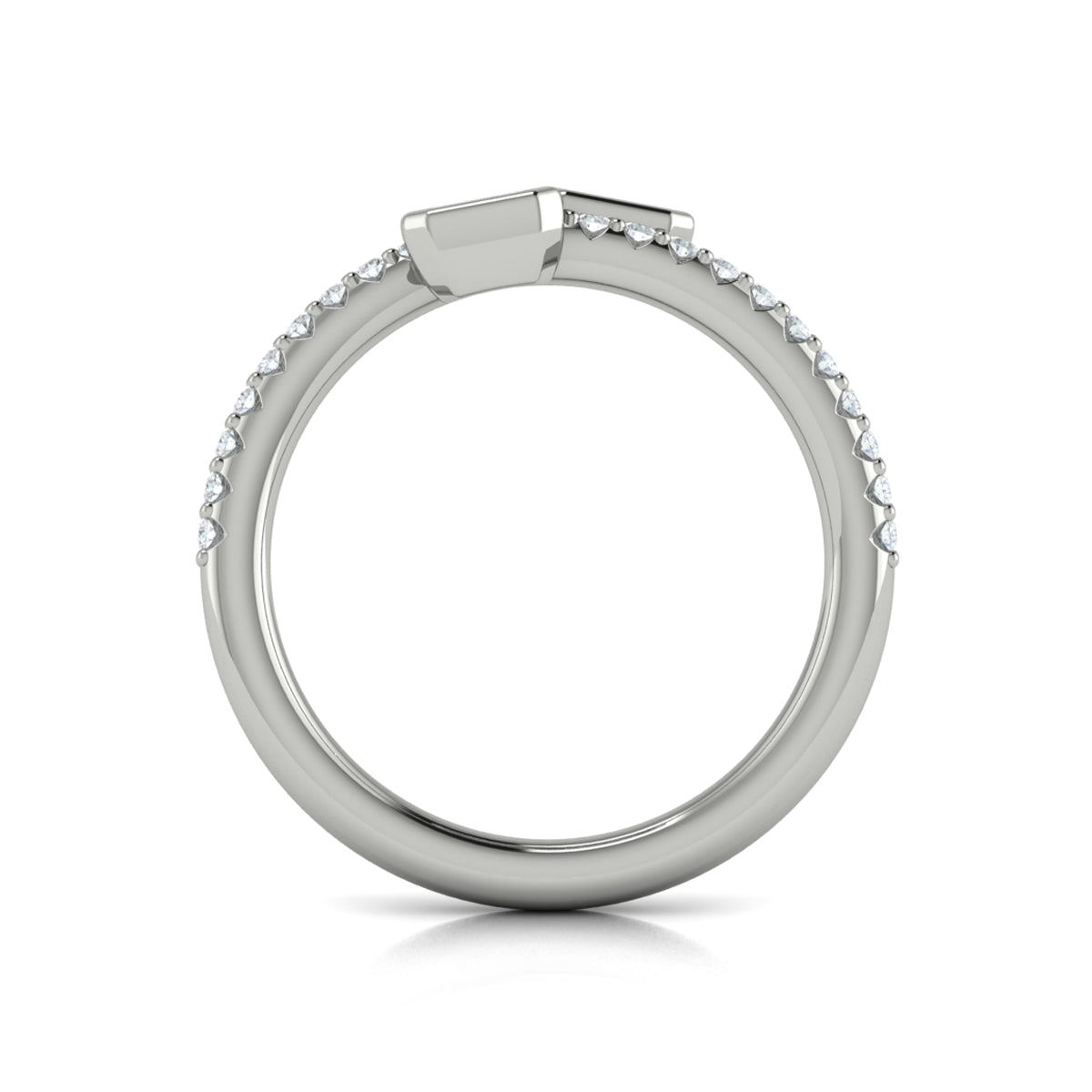 Diamond Baguette Wrap Ring