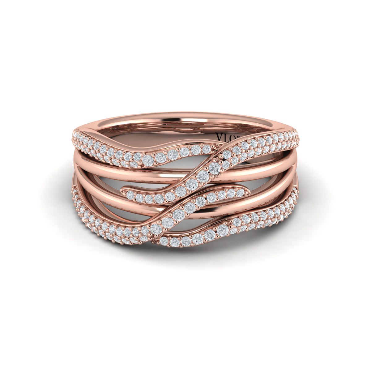 Diamond Mutil Wrap Ring