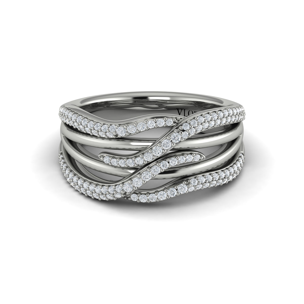 Diamond Mutil Wrap Ring