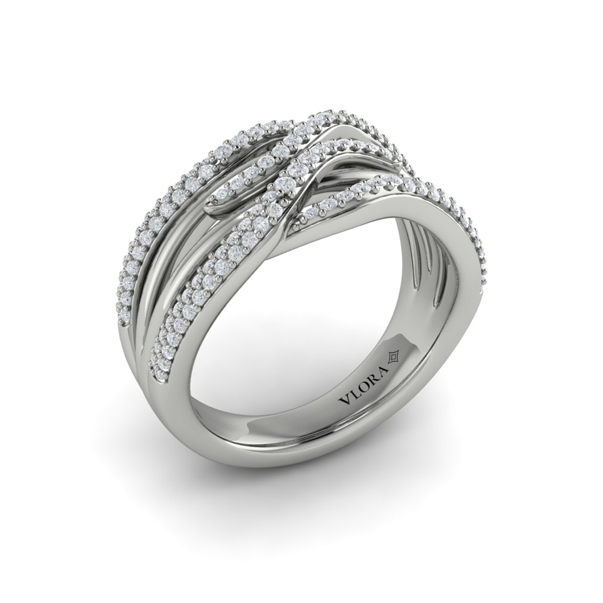 Diamond Mutil Wrap Ring