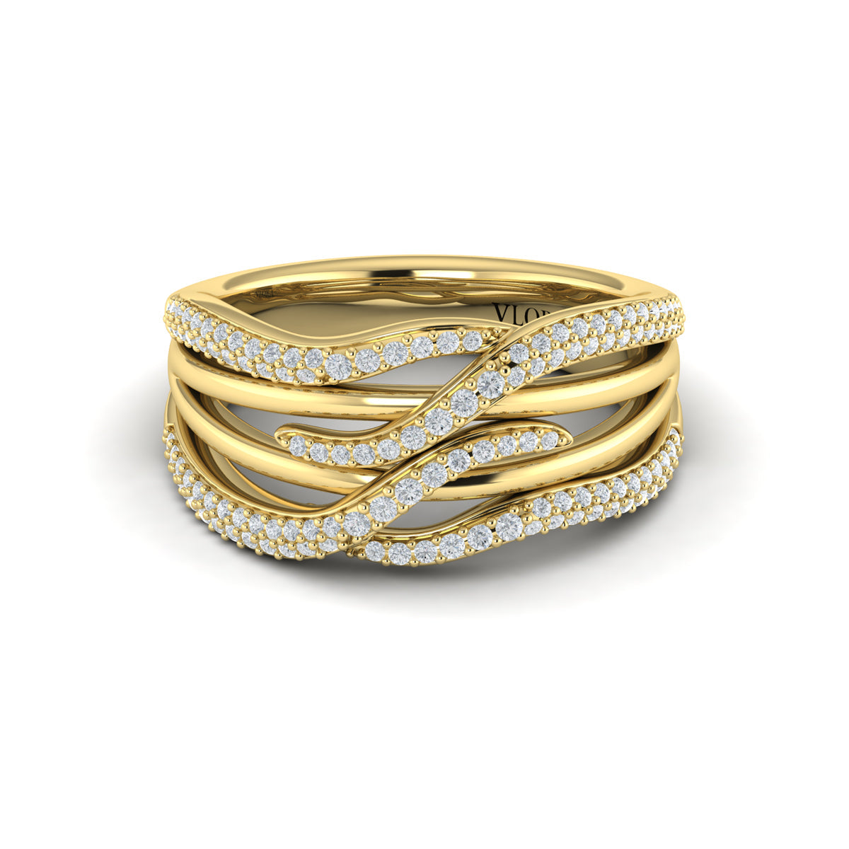 Diamond Mutil Wrap Ring