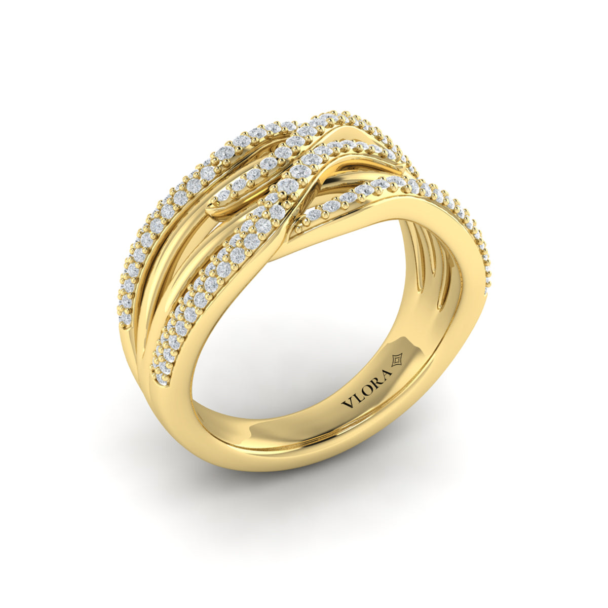 Diamond Mutil Wrap Ring