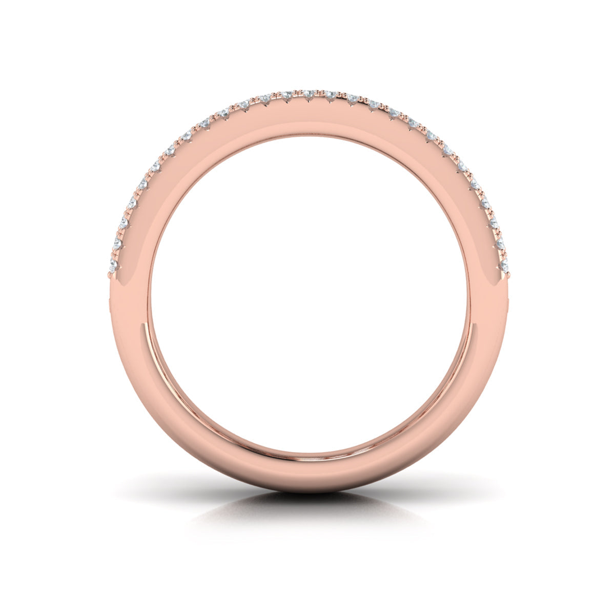 Diamond Open Weave Ring