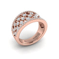 Diamond Open Weave Ring