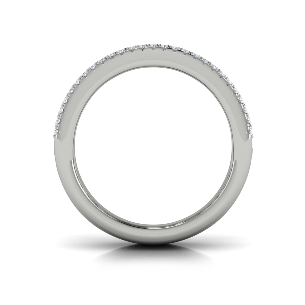 Diamond Open Weave Ring