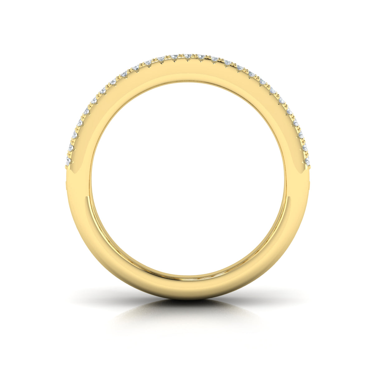Diamond Open Weave Ring