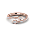 Diamond Double Wrap Ring