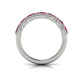 Diamond and Ruby Statement Ring