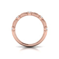 Double Madeleine Ring with Sanded Finish