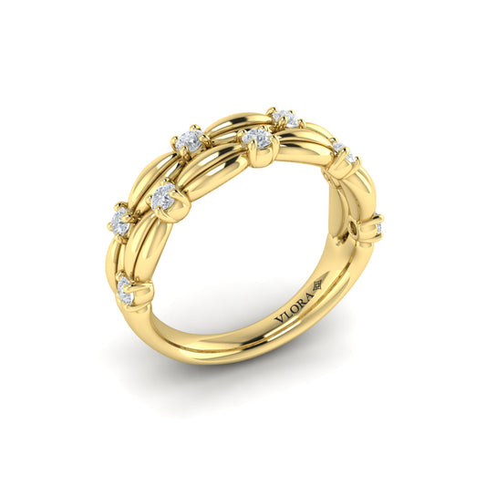 Double Madeleine Ring