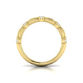 Double Madeleine Ring with Sanded Finish