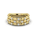 Triple Madeleine Ring