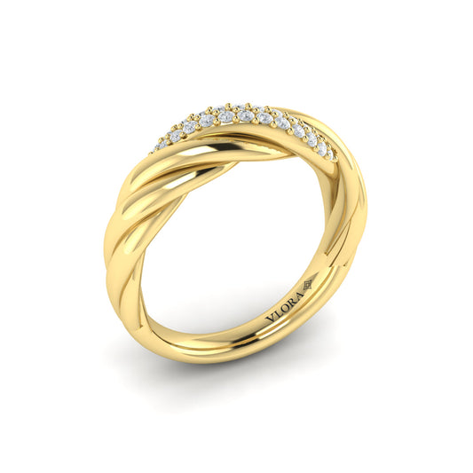 Conch Twist Ring