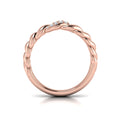 Delicate Conch Twist Ring