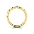 Delicate Conch Twist Ring