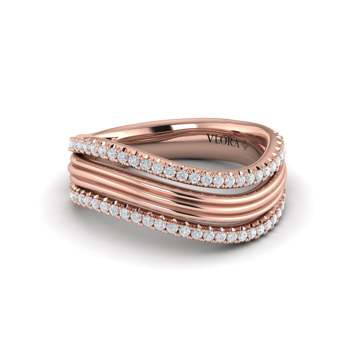 Triple Wave Ring