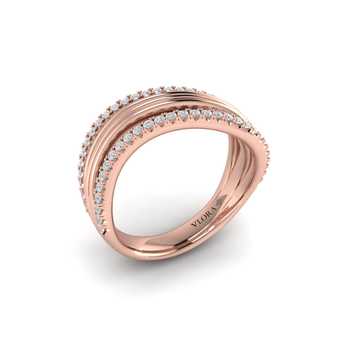 Triple Wave Ring