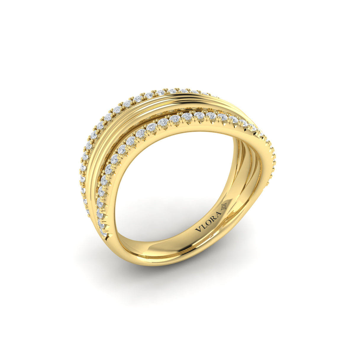 Triple Wave Ring