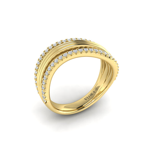 Triple Wave Ring