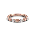 Madeleine Ring with Sanded Finish
