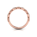 Madeleine Ring with Sanded Finish