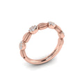 Madeleine Ring with Sanded Finish