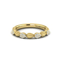 Madeleine Ring with Sanded Finish