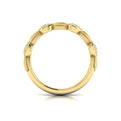 Madeleine Ring with Sanded Finish