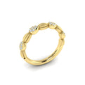 Madeleine Ring with Sanded Finish