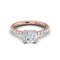 14kt Rose Gold Diamond Classic Engagement Ring