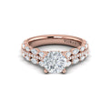 14kt Rose Gold Marquise Diamond Harmony Engagement Ring