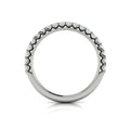 14K White Gold Diamond Womens Matching Wedding Band