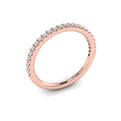 14kt Rose Gold Womens Matching Bridal Wedding Band