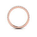 14kt Rose Gold Womens Matching Wedding Band
