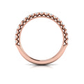 14kt Rose Gold Womens Vintage Matching Wedding Band