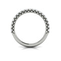 14K White Gold Diamond Womens Matching Wedding Band
