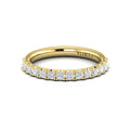 14kt Yellow Gold Diamond Womens Matching Wedding Band