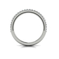 14K White Gold Diamond Matching Wedding Band