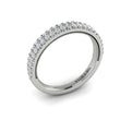 14K White Gold Diamond Matching Wedding Band