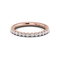 14kt Rose Gold Womens Matching Wedding Band