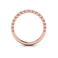 14kt Rose Gold Womens Matching Wedding Band