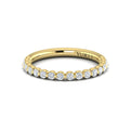 14kt Yellow Gold Womens Matching Wedding Band