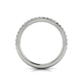 14K White Gold Diamond Matching Wedding Band
