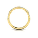 14kt Yellow Gold Womens Matching Wedding Band
