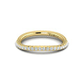 14kt Yellow Gold Diamond Womens Matching Wedding Band